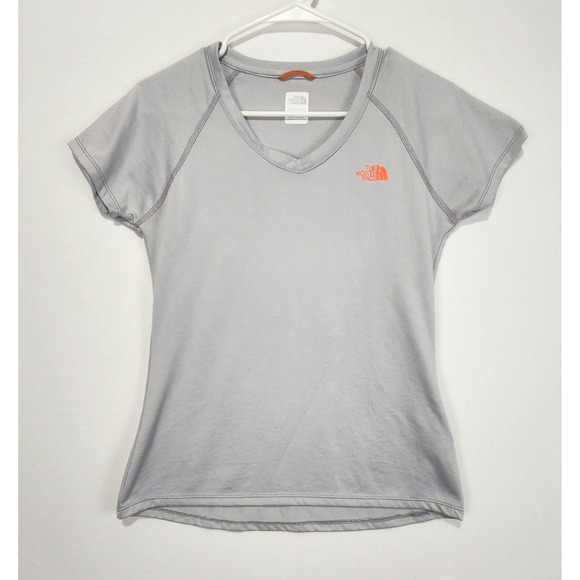 The North Face Tops - The North Face Women's Casual Sport Lightweight Shirt Light Gray Size S/P